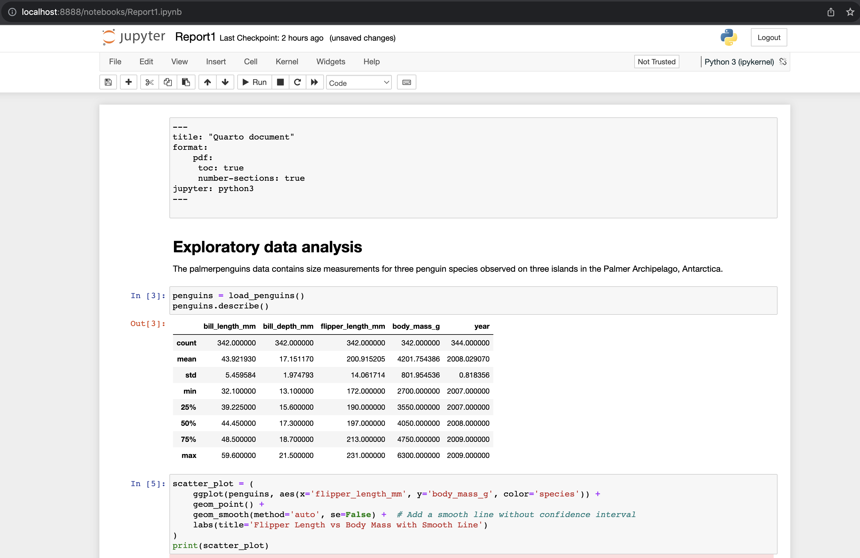 Scientific Writing And Communication 4 Reproducible Reporting With Quarto And Jupyter Notebook